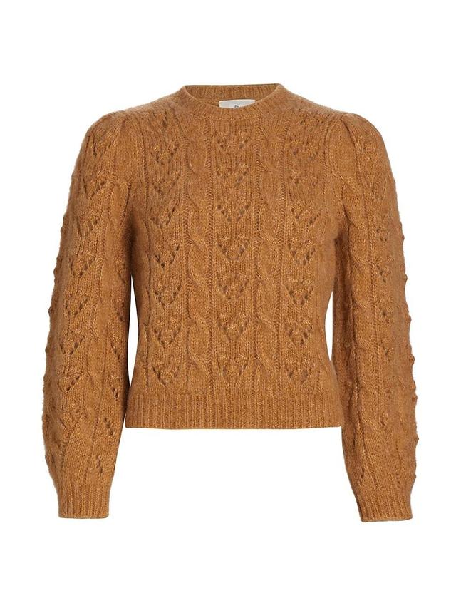 Womens Tudor Cable-Knit Sweater Product Image