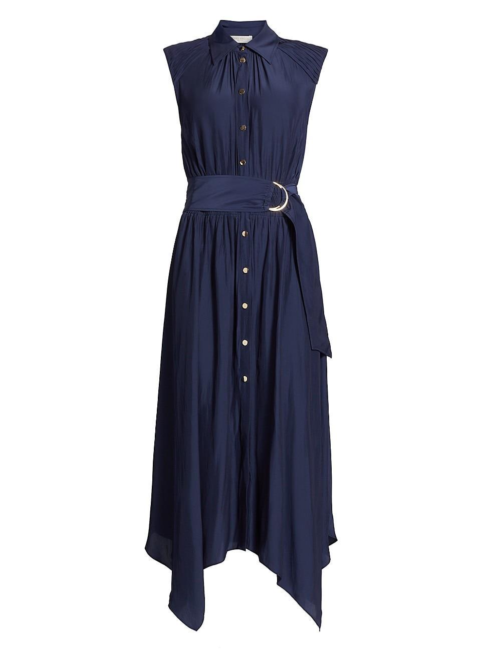 Womens Ivy Belted Sleeveless Shirtdress product image