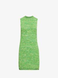 SPACE DYE MINI DRESS in green | JW Anderson US  Product Image