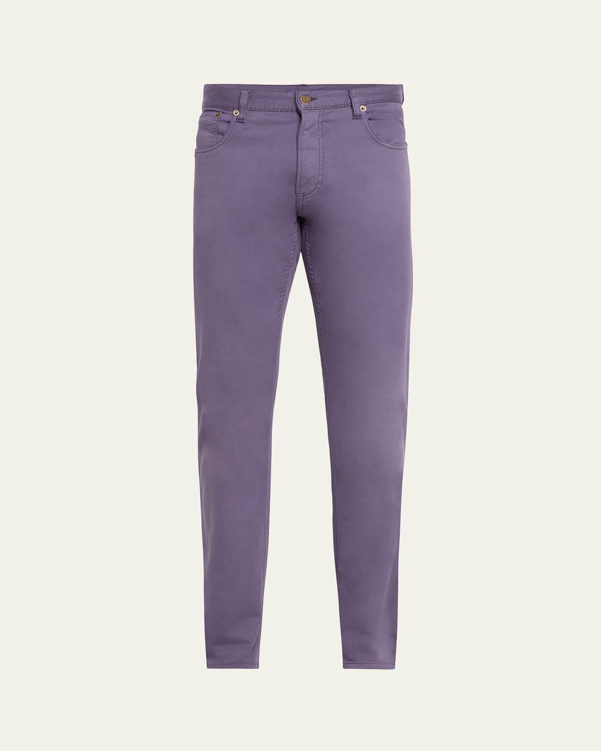 Mens 5-Pocket Stretch Twill Pants Product Image