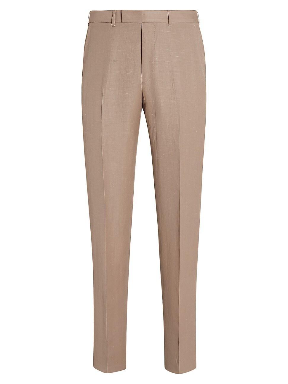 Mens Centoventimila Wool and Linen Pants Product Image