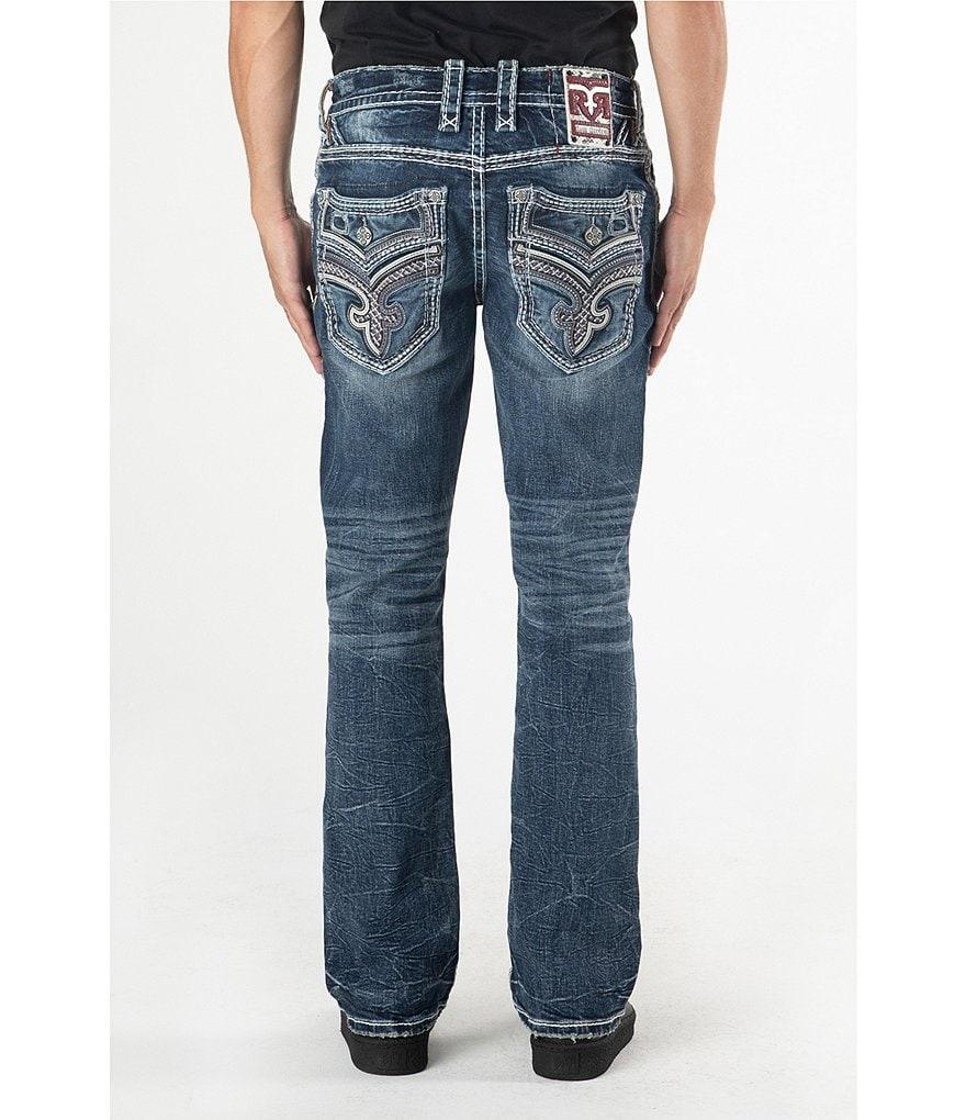 Rock Revival Marquis Bootcut Denim Jeans Product Image