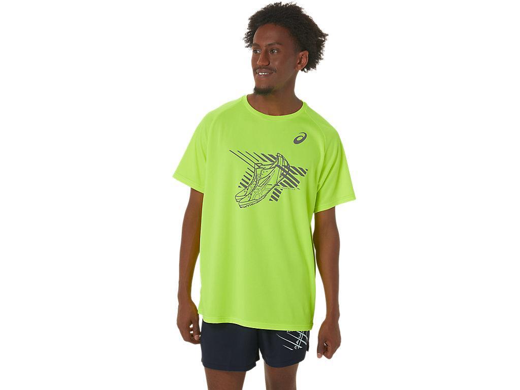 ASICS Men's Shoes Graphic Short Sleeve Top Product Image