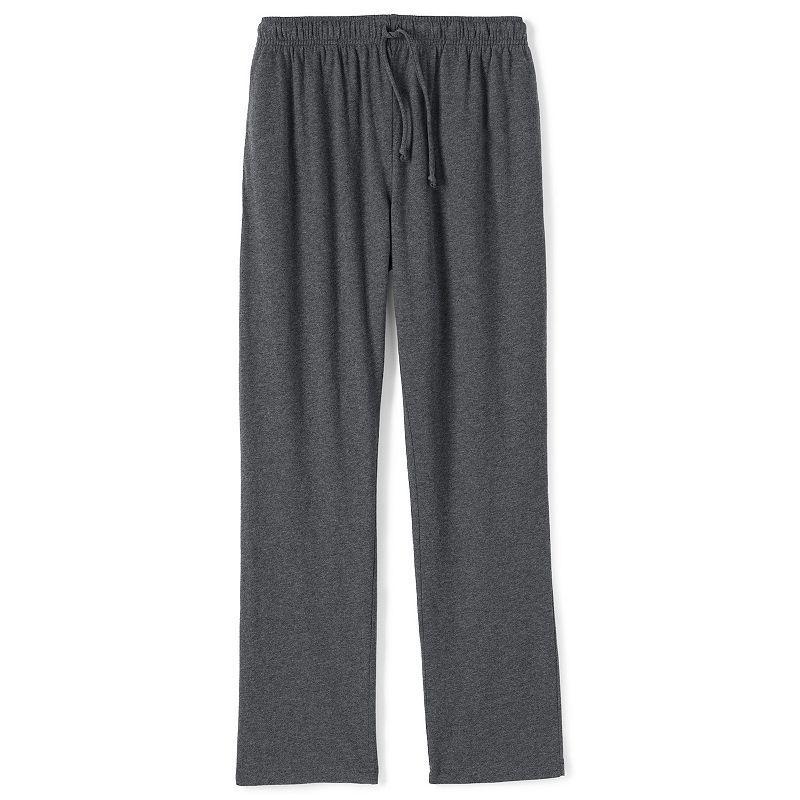 Lands End Mens Tall Knit Jersey Sleep Pants Product Image