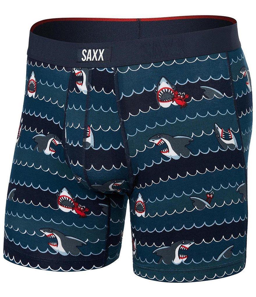 SAXX Vibe Xtra Get Sharky Hurricane 6#double; Inseam Boxer Briefs Product Image