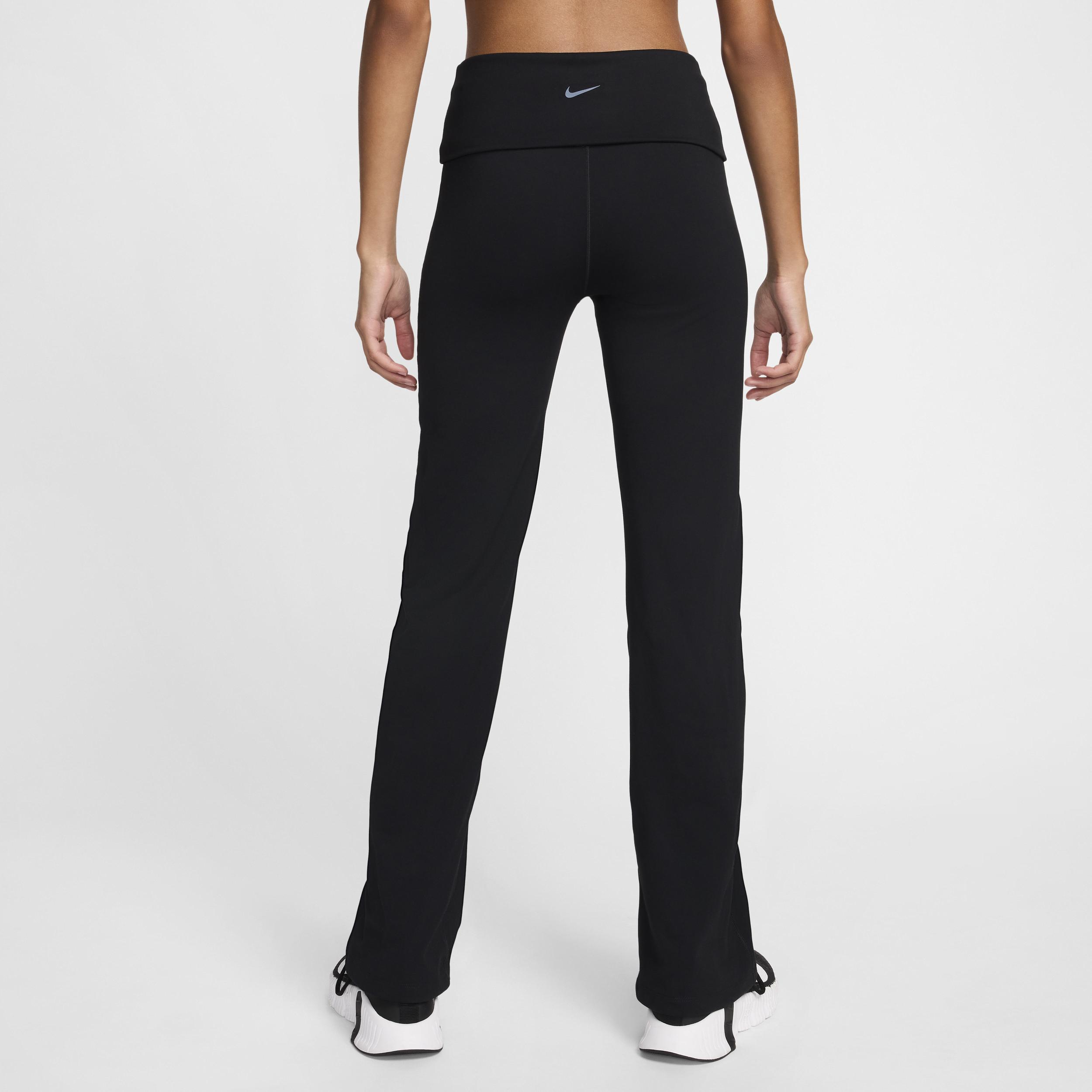 Nike One Women's Dri-FIT High-Waisted Fold-Over Pants Product Image