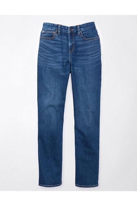 AE Stretch Curvy Straight Jean Womens Product Image