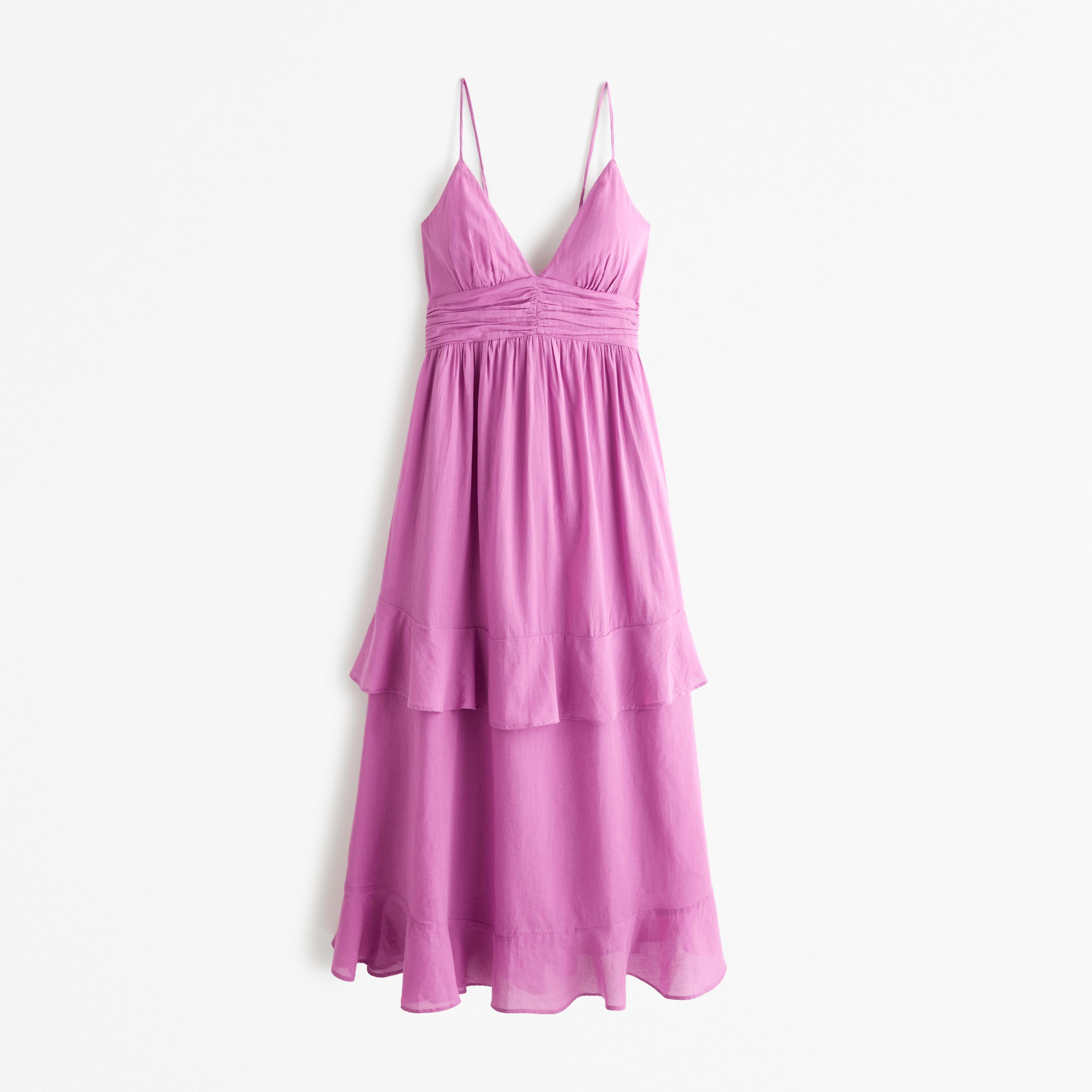 Tiered Ruffle Maxi Dress Product Image