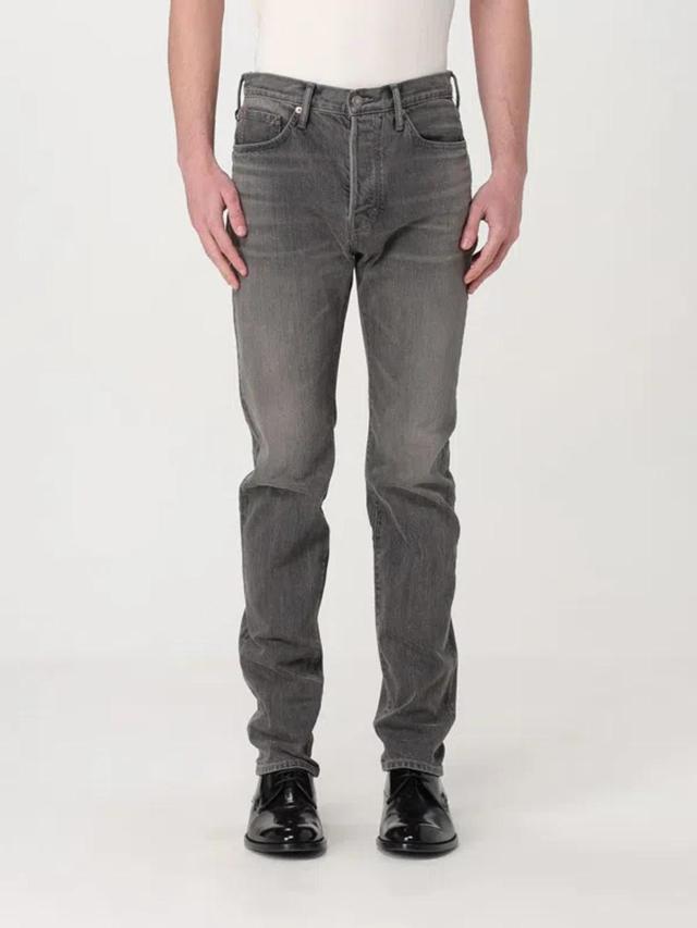 Jeans  Men Color Grey Product Image