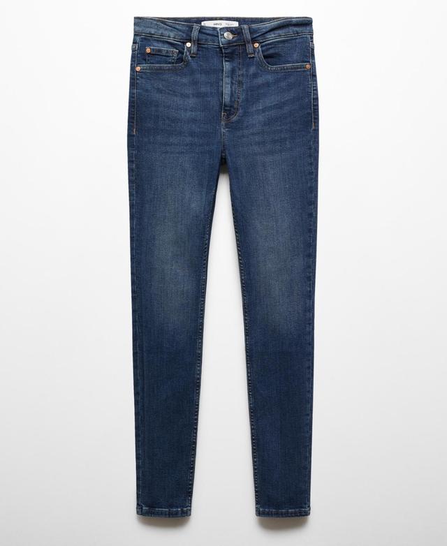 MANGO High Rise Skinny Jeans Product Image