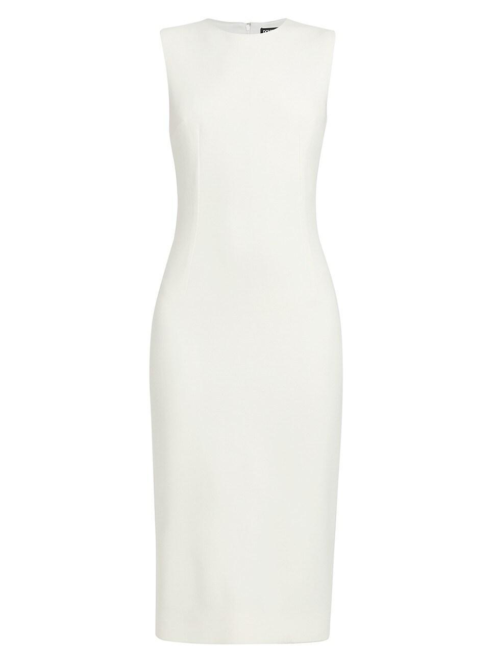 Womens Wool-Blend Sheath Dress Product Image