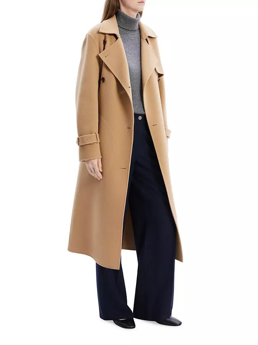 Wool & Cashmere Trench Coat Product Image