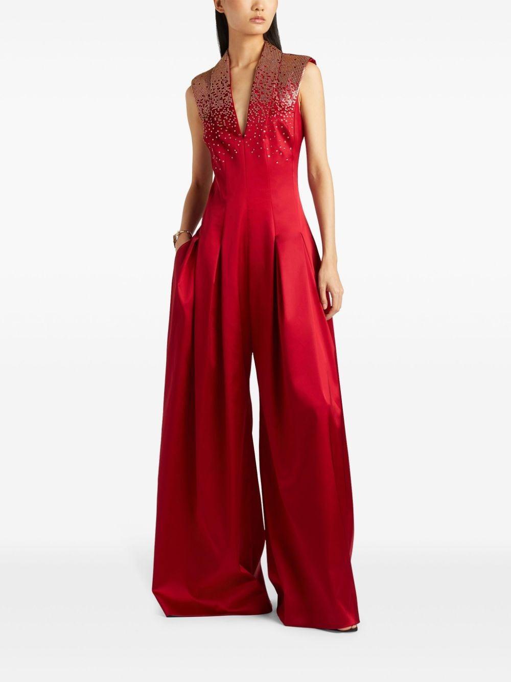 stud-embellished jumpsuit Product Image