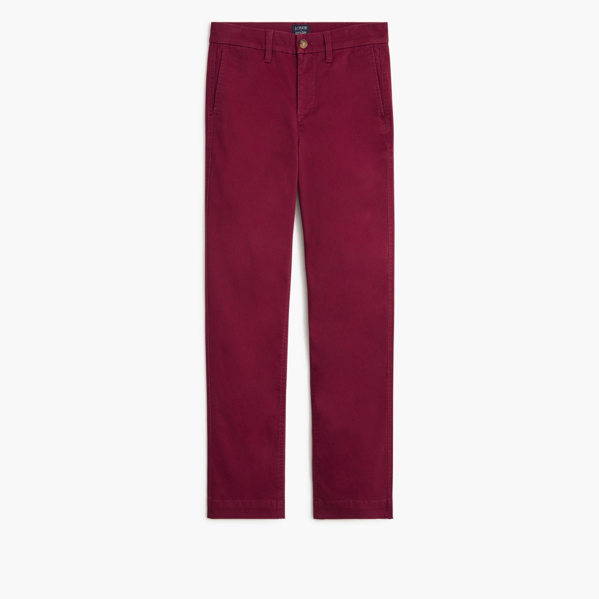 High-rise girlfriend chino pant Product Image