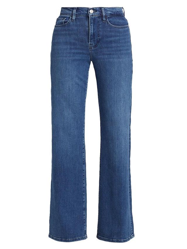 Womens Le Slim Palazzo Straight-Leg Jeans Product Image