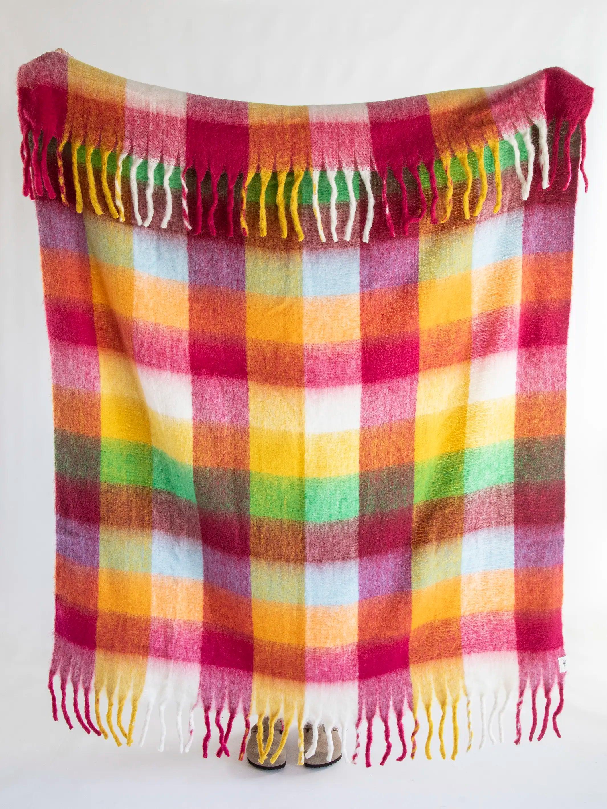 Cuddle Up Throw Blanket - Rainbow Product Image