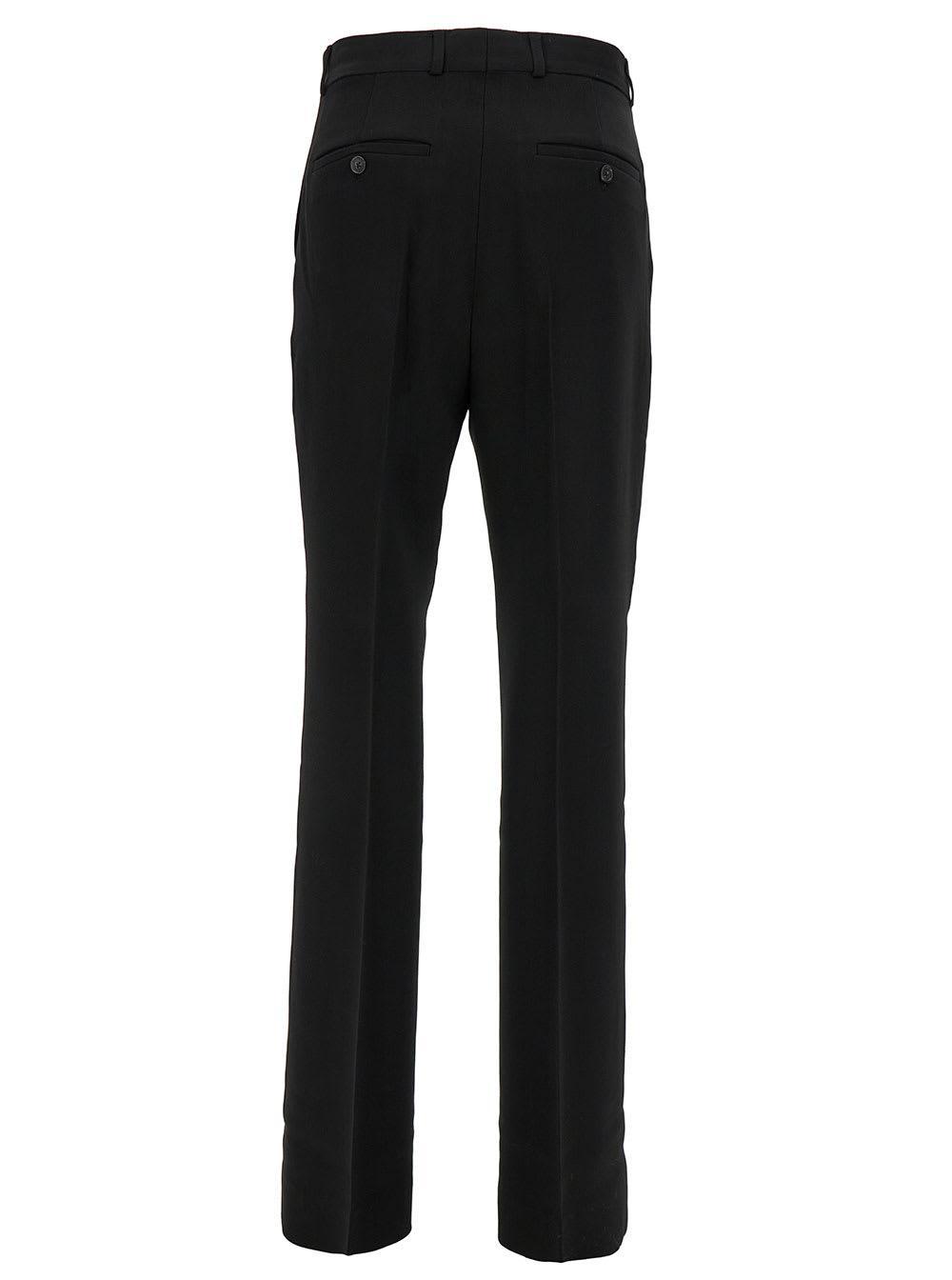 TOTÊME Bootcut Evening Trousers In Black Product Image