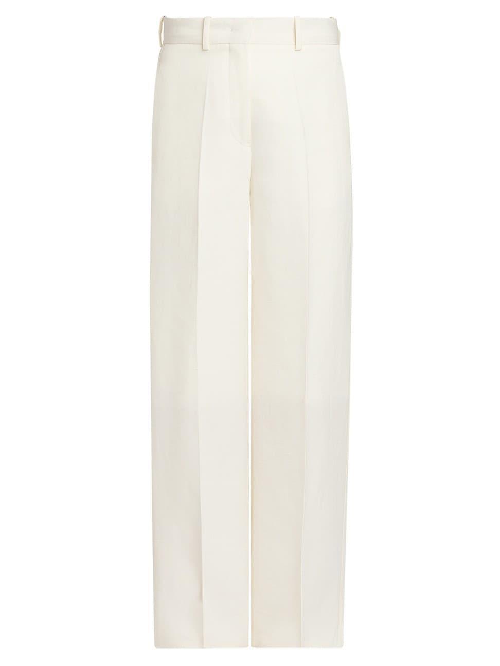 Womens Tailored High-Rise Trousers Product Image