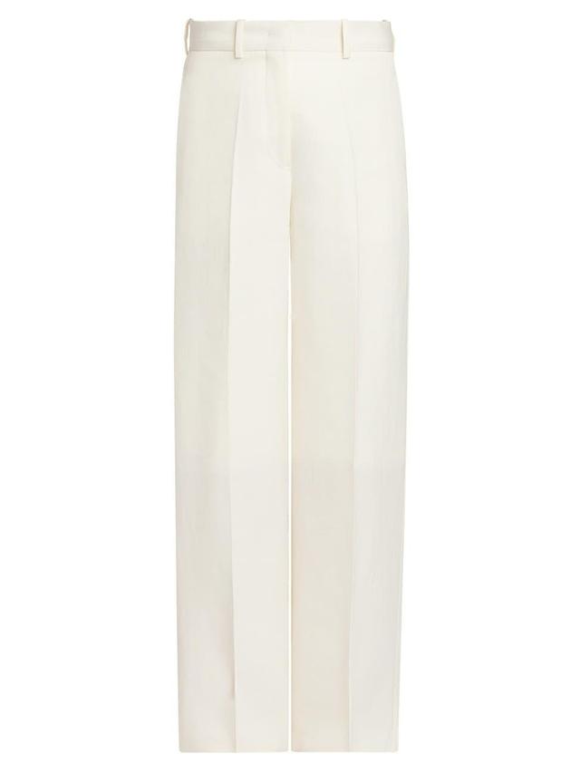 Womens Tailored High-Rise Trousers Product Image