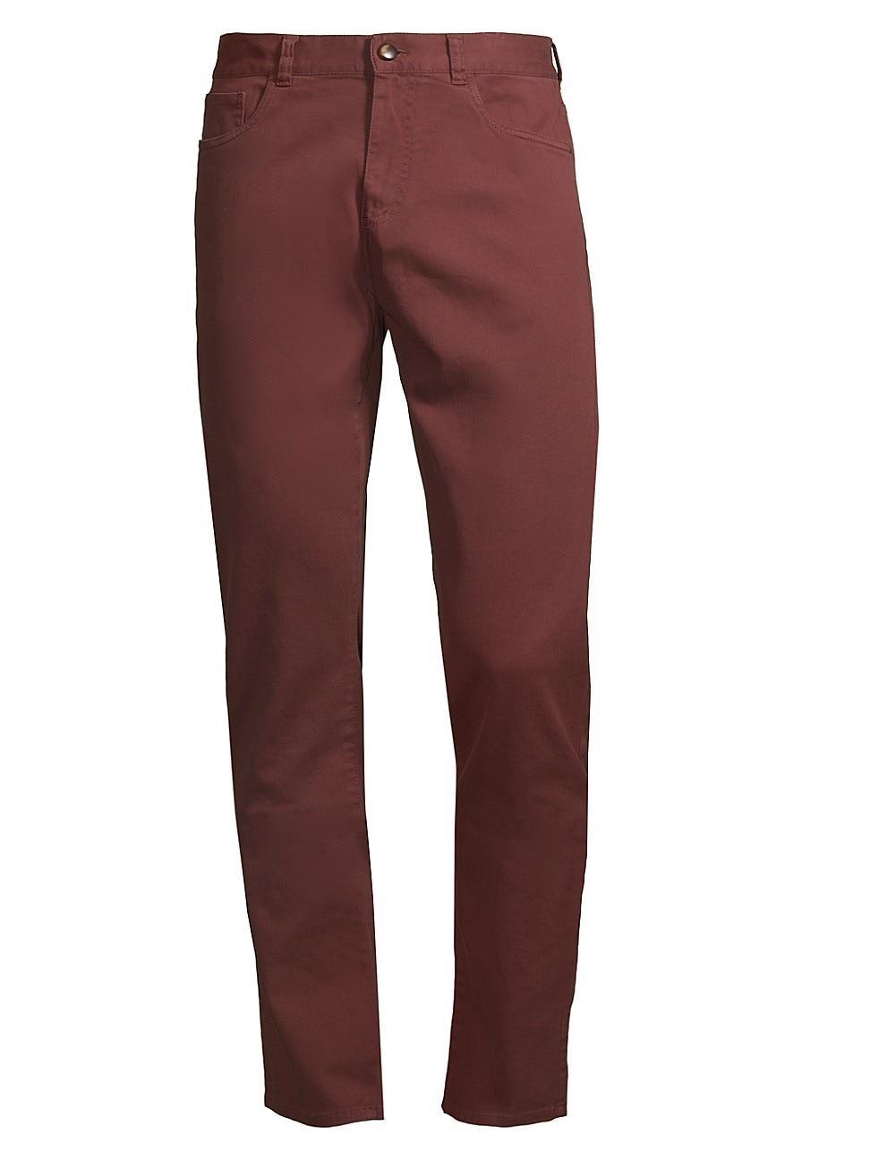 Mens Garment-Dyed Five-Pocket Pants Product Image