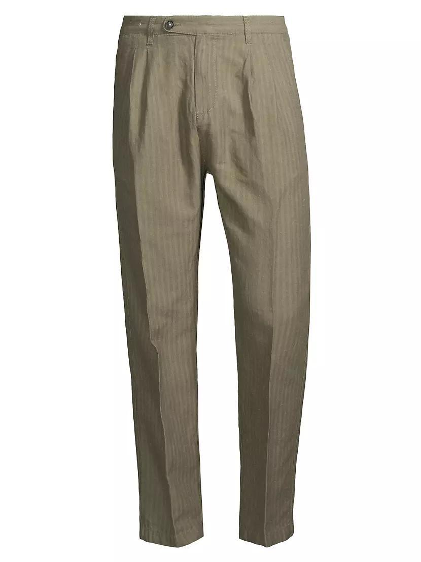 Strallo Linen Trousers Product Image