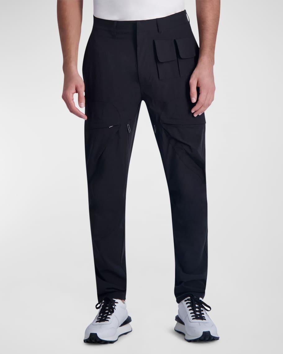 Mens Stretch Nylon Cargo Pants Product Image