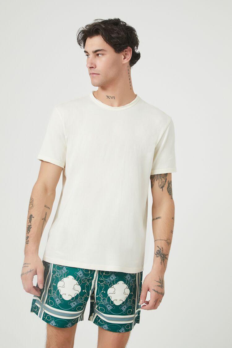 Ornate Print Swim Trunks | Forever 21 Product Image