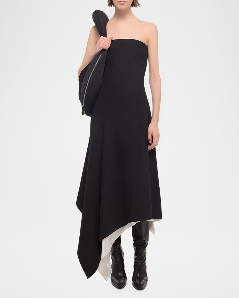 Scarf Hem Midi Dress Product Image