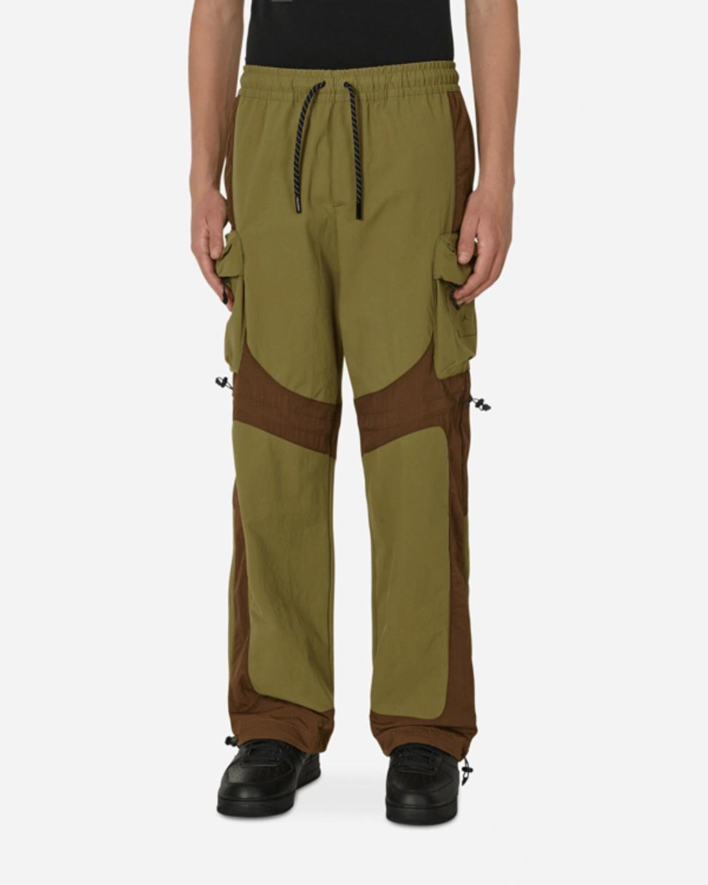 23 Engineered Woven Pants Green In Multicolor Product Image