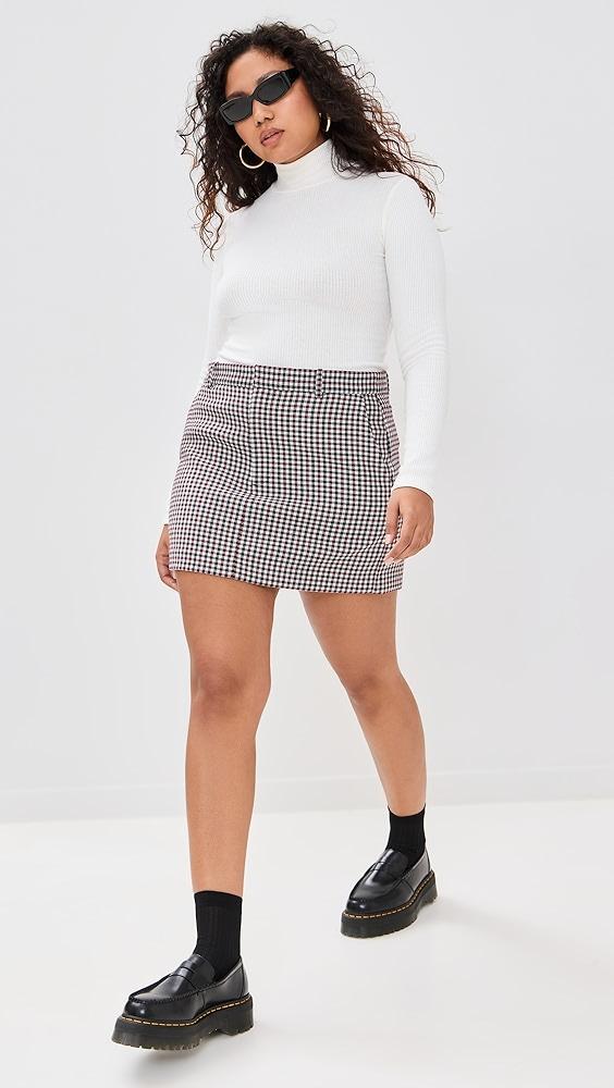 Madewell Postage Stamp Mini Skirt | Shopbop Product Image