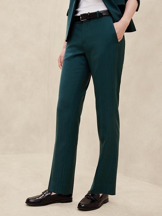 Stretch Twill Ryan Herringbone Straight Pant Product Image