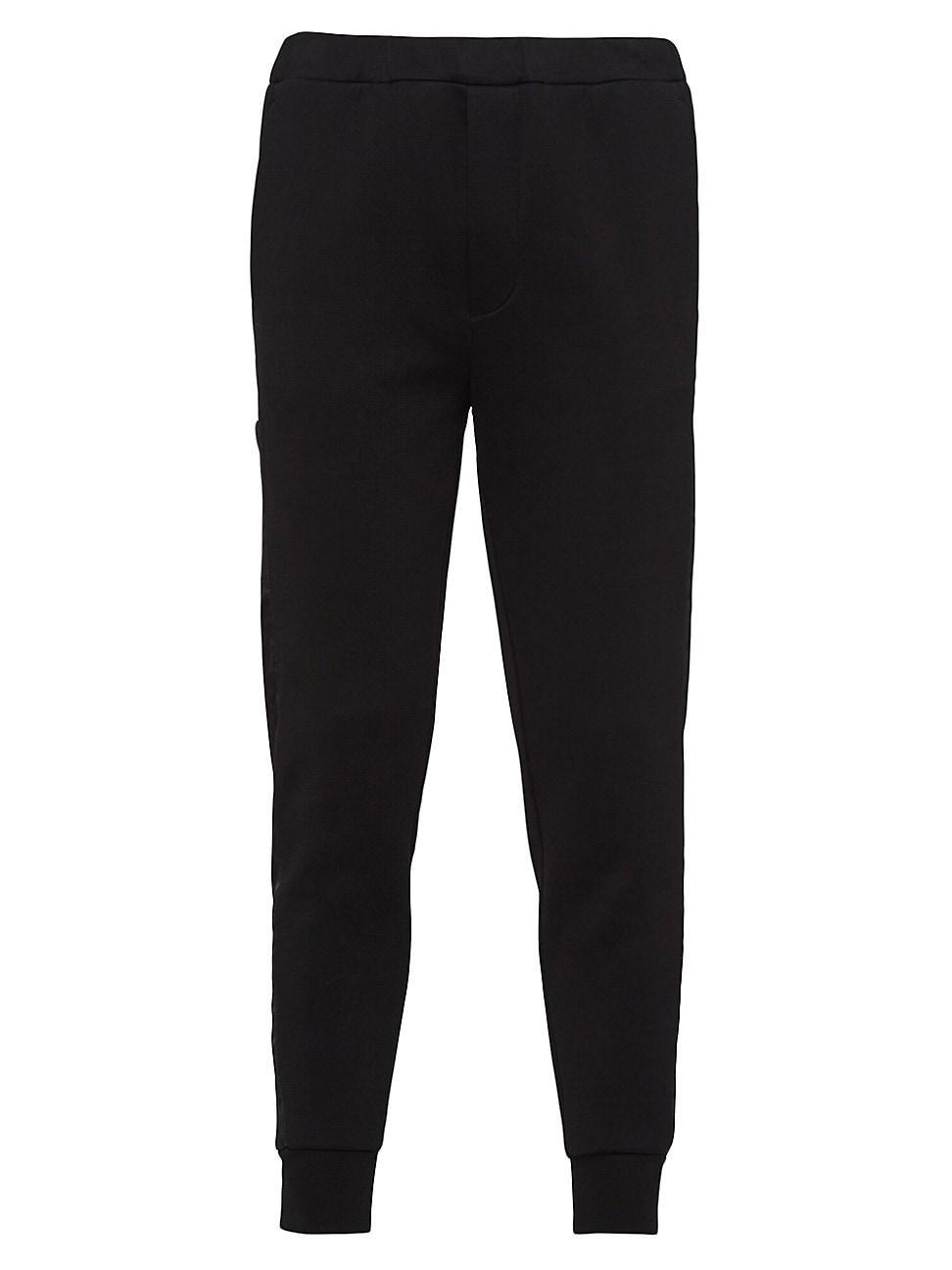 Mens Sweatpants With Re-Nylon Details Product Image