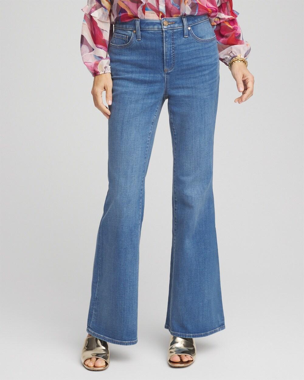 So Slimming® High Rise Flare Jeans product image