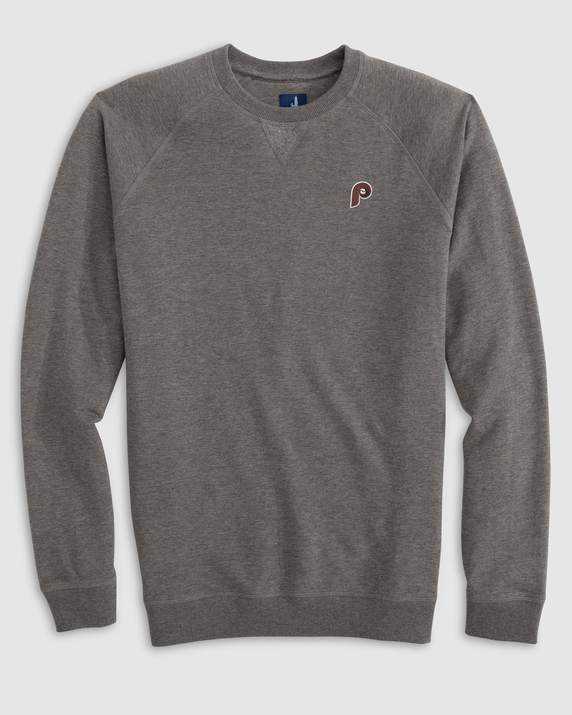 johnnie-O Philadelphia Phillies Freeman Crewneck Sweatshirt - Cooperstown Logo Product Image