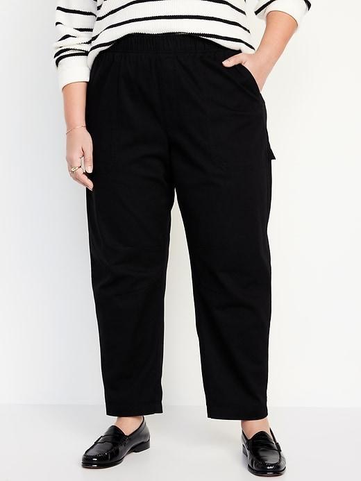 High-Waisted Pulla Utility Pants Product Image