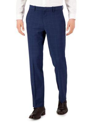 Perry Ellis Portfolio Mens Modern-Fit Stretch Solid Resolution Pants Product Image