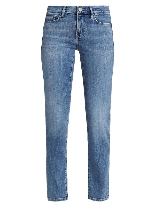 Womens Le Garcon Mid-Rise Skinny Jeans Product Image