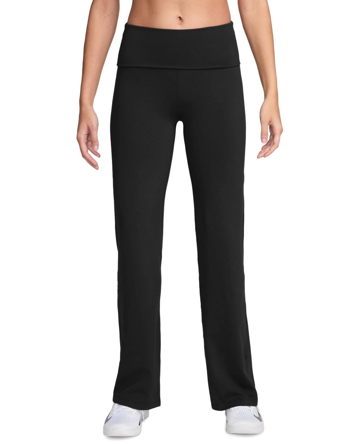 Womens Nike One High-Waisted Fold-Over Pants Product Image