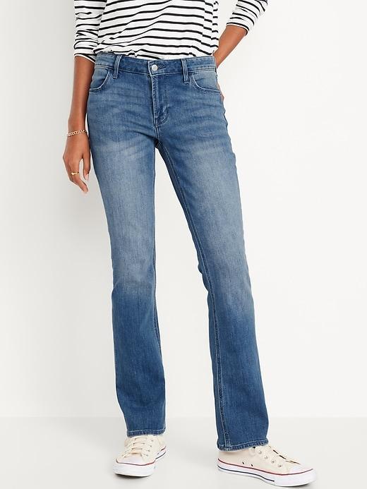 Mid-Rise Wow Boot-Cut Jeans for Women Product Image