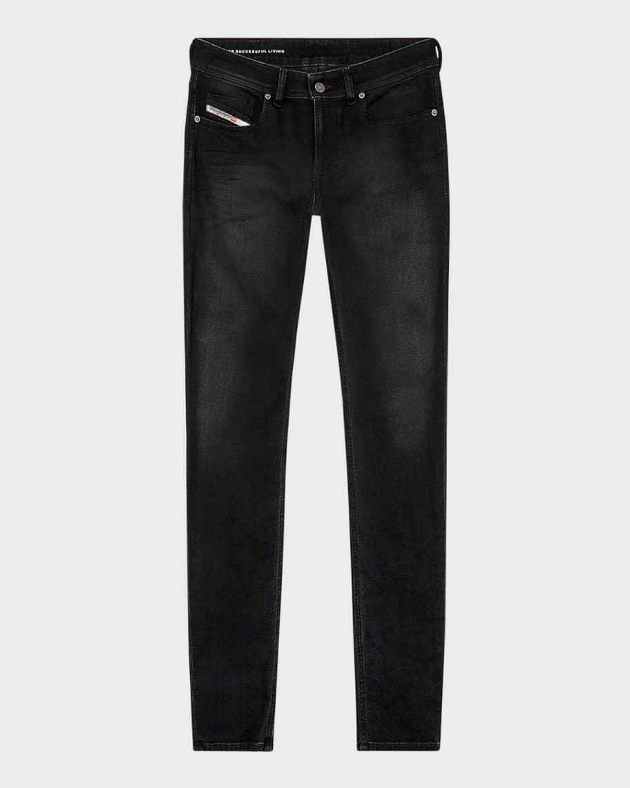 Diesel 1979 Sleenker Stretch Skinny Fit Jeans in Black Denim Product Image