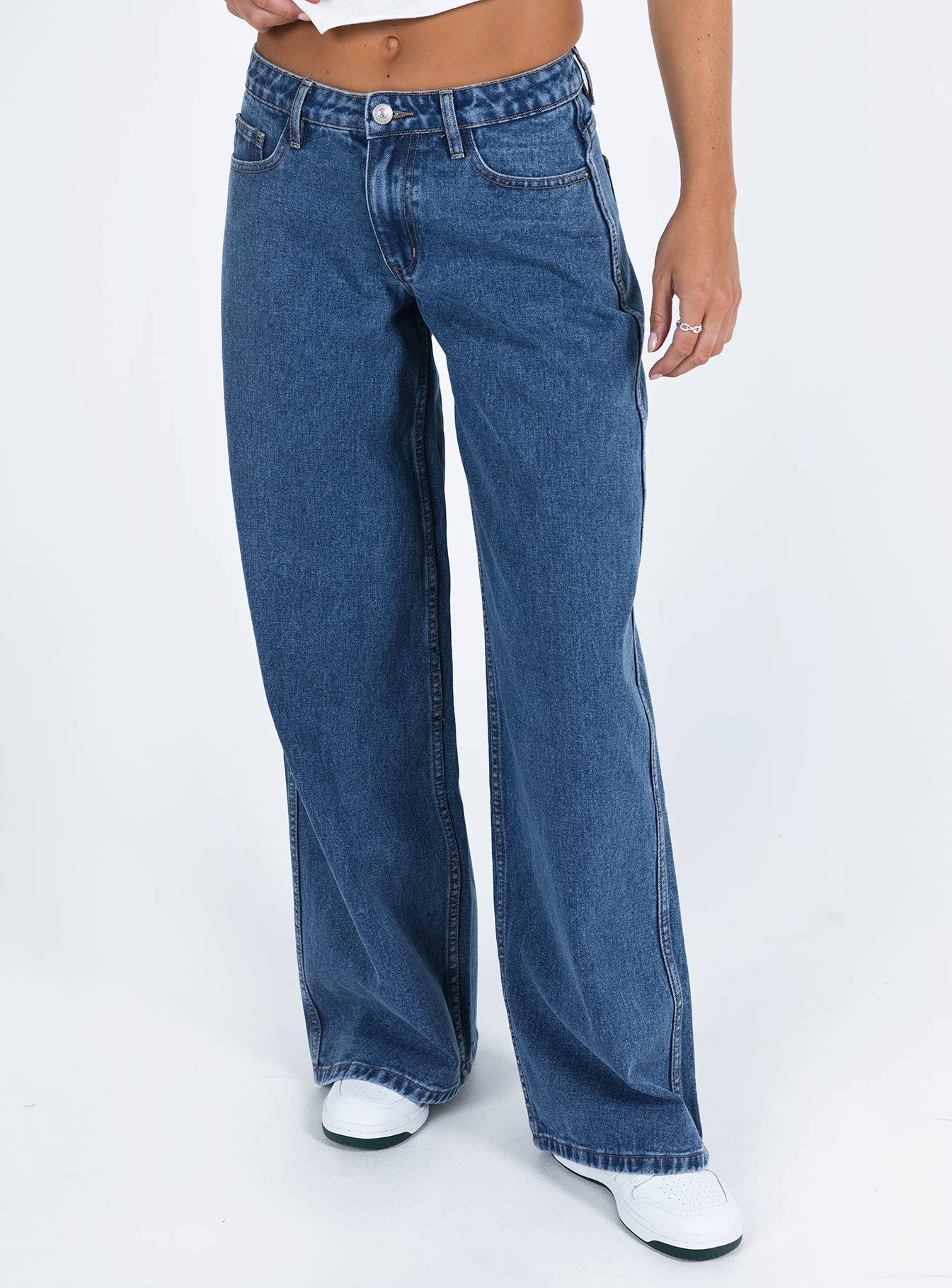 Ramos Low Rise Jeans Denim Petite Product Image