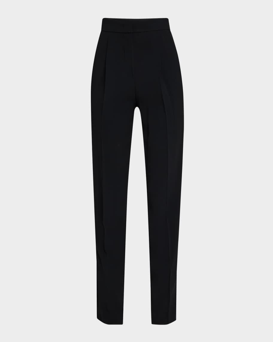 Essentials Pleated Tapered Trousers Product Image