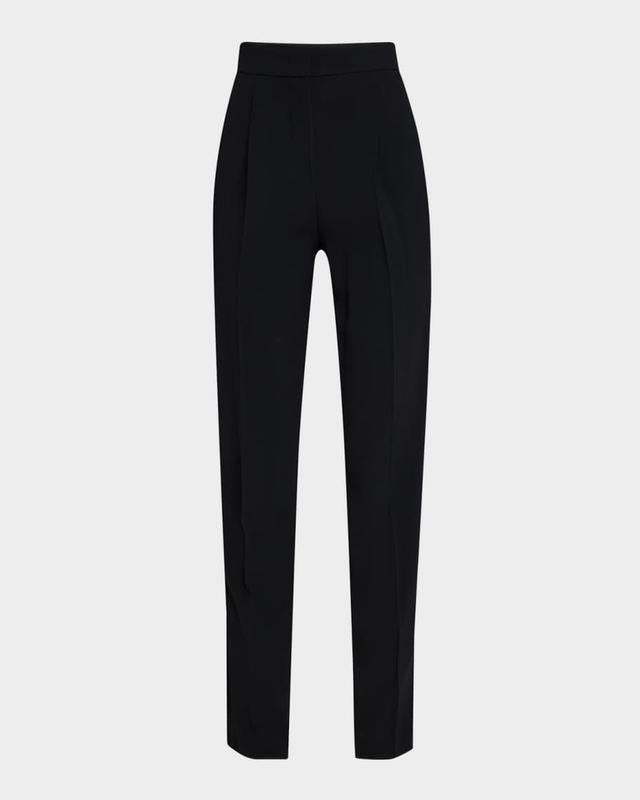 Essentials Pleated Tapered Trousers Product Image