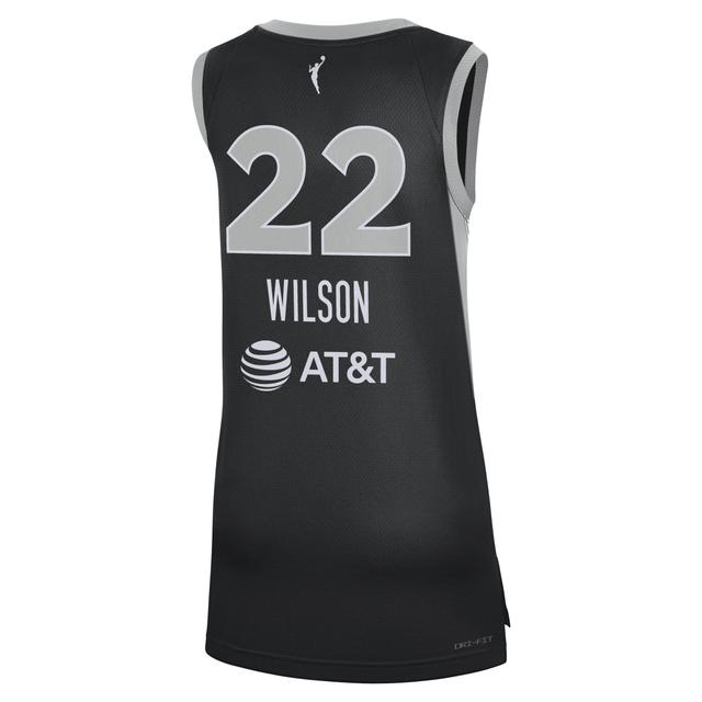 Aja Wilson Las Vegas Aces 2023 Nike Womens Dri-FIT WNBA Victory Jersey Product Image