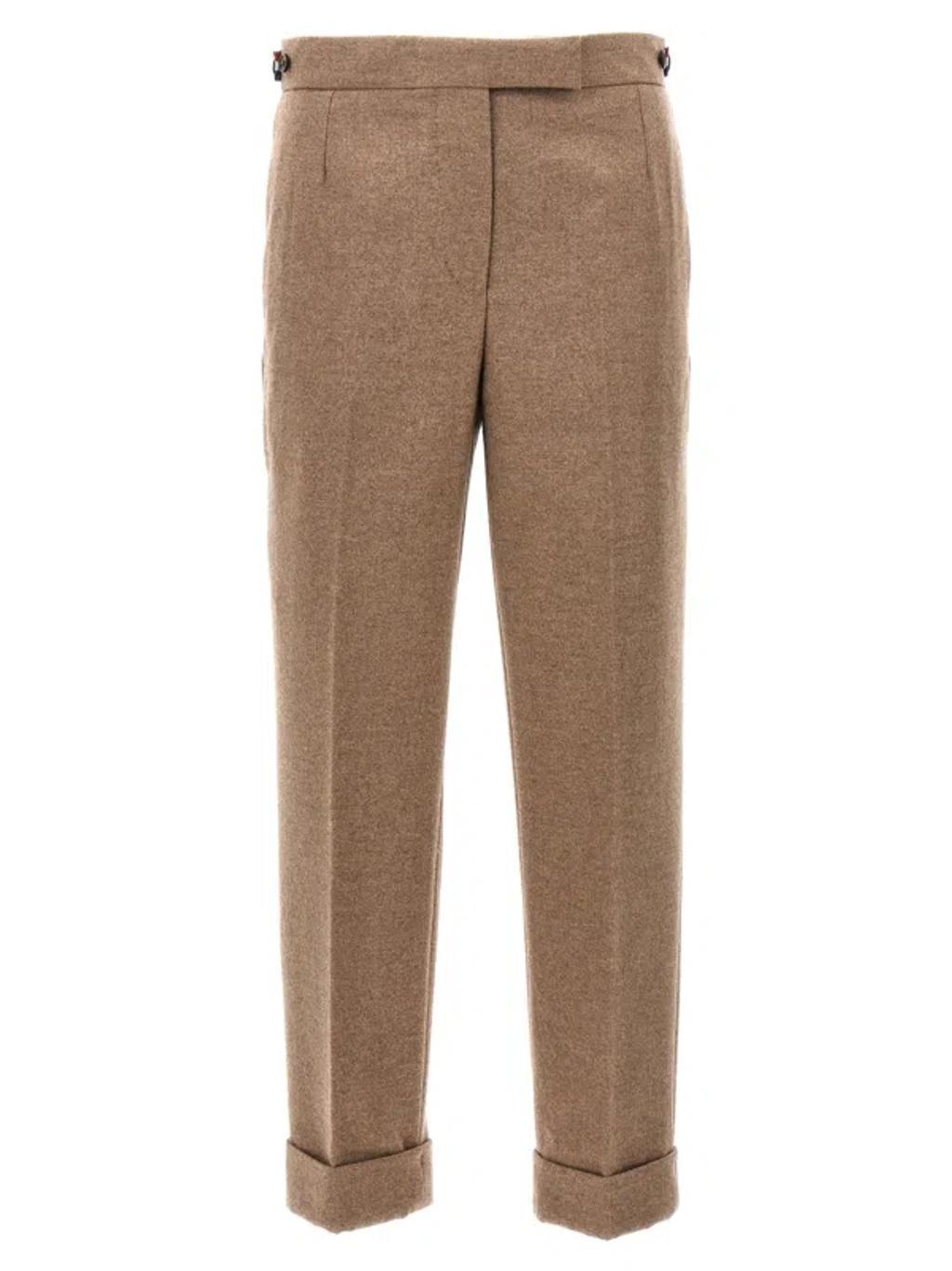 THOM BROWNE Wool Pants Product Image