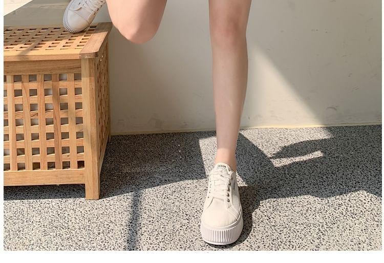 High Waist Plain Shorts Product Image