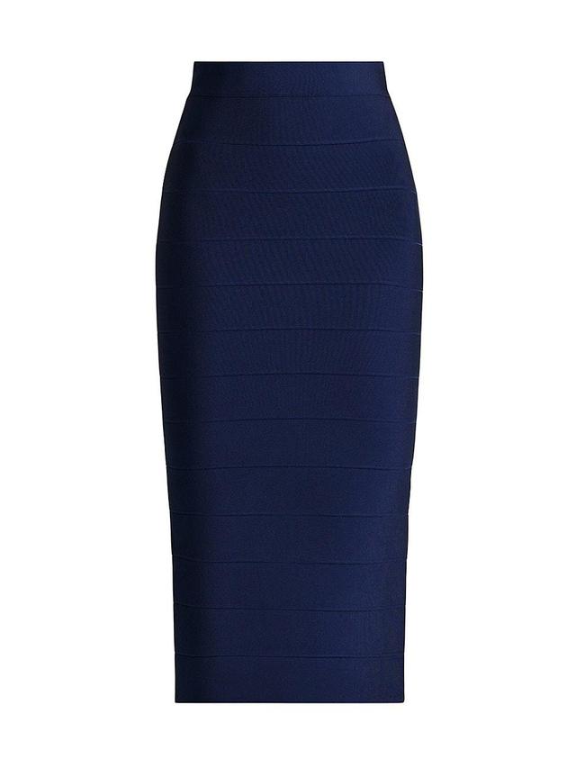 Womens Bandage Pencil Midi-Skirt Product Image