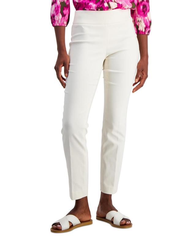 Jones New York Womens Slim-Fit Ankle-Length Pull-On Pants Product Image