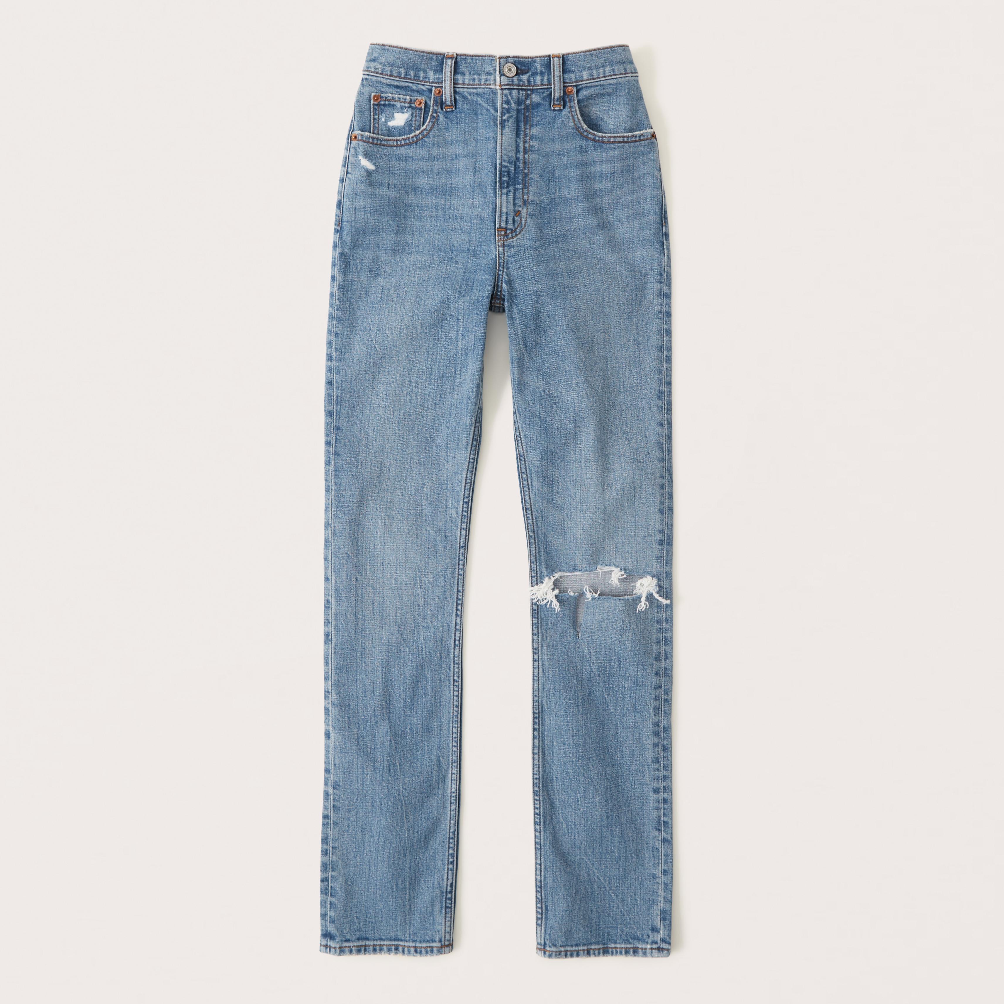 Ultra High Rise 90s Slim Straight Jean Product Image