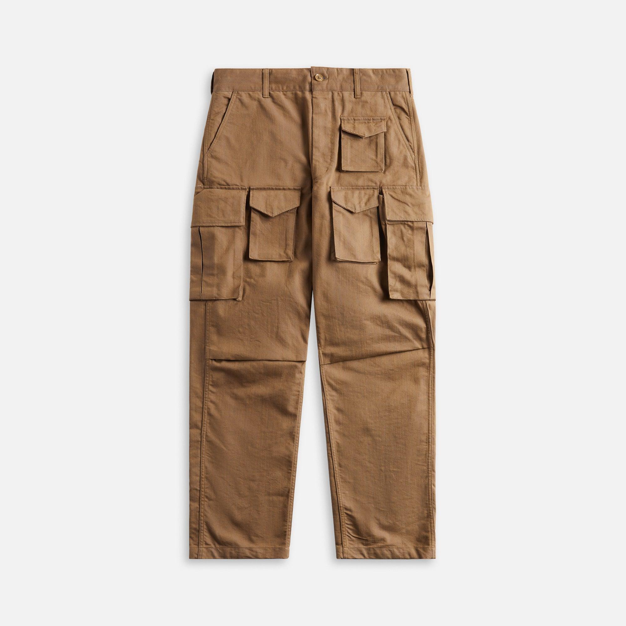 Engineered Garments Iridescent Heavy Twill Pant - Khaki / Blue Pc Male product image